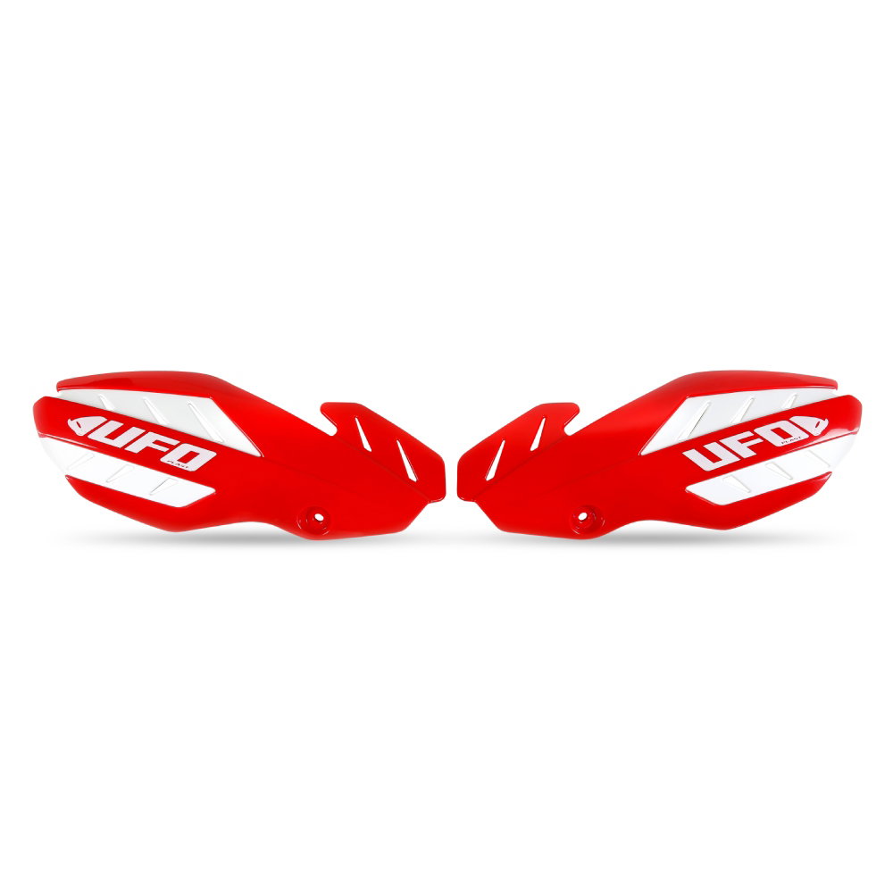 Pair of handguards UFO FLAME red Pair of handguards UFO FLAME red