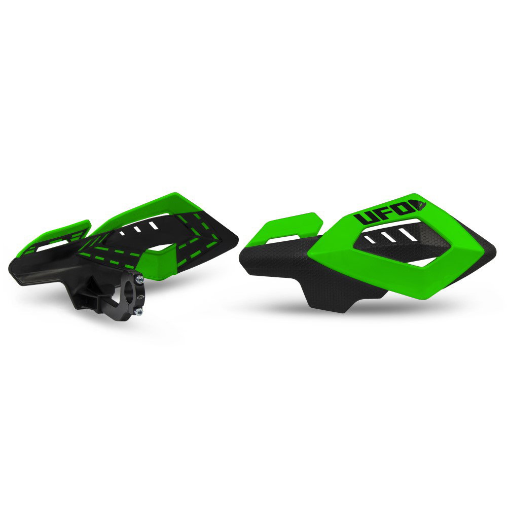 Pair of handguards UFO ARCHES universal green Pair of handguards UFO ARCHES universal green