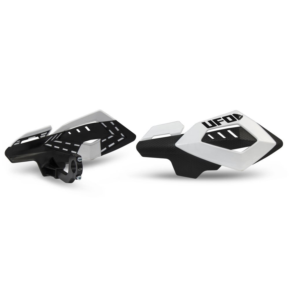 Pair of handguards UFO ARCHES universal white Pair of handguards UFO ARCHES universal white