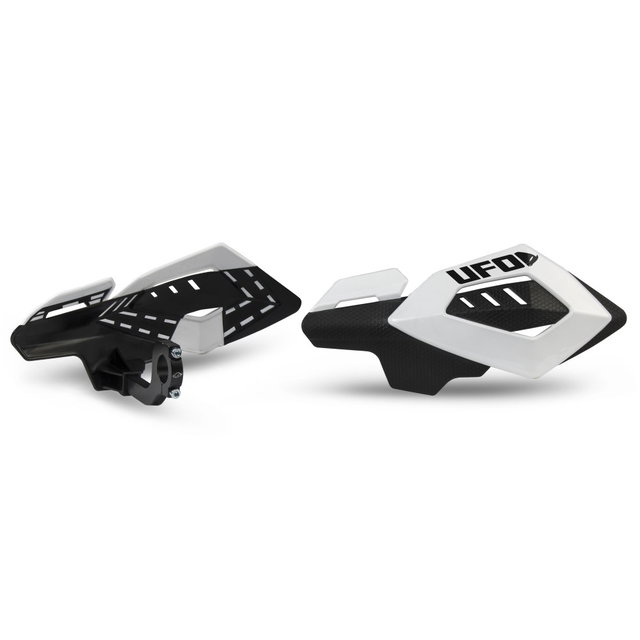 Pair of handguards UFO ARCHES universal white PM01658-041