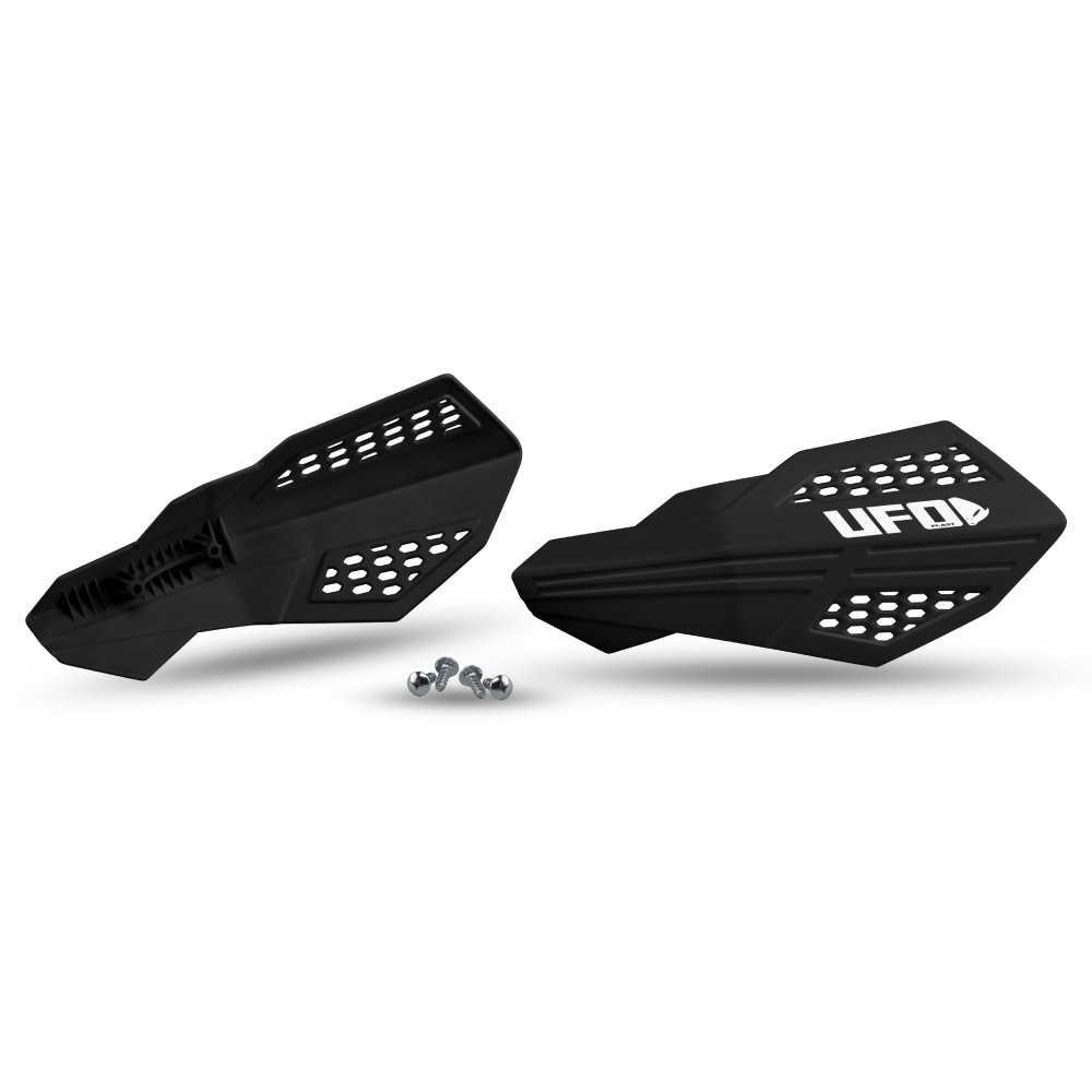 Pair of handguards UFO HORUS for lever mounts black Pair of handguards UFO HORUS for lever mounts black