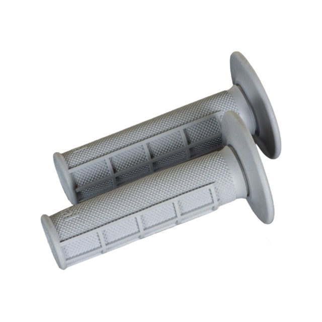 Pair of Grips off-road Renthal Original Diamond/Waffle Soft - grey chiaro R-G086