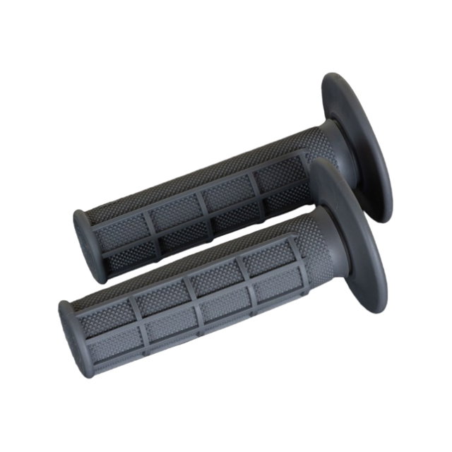 Pair of Grips off-road Renthal Original Diamond/Waffle Medium - grey scuro R-G087