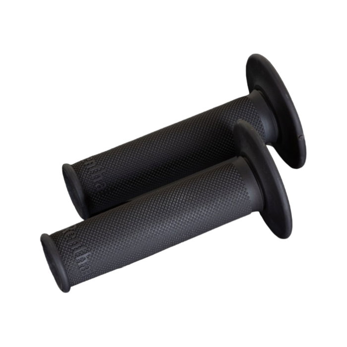 Pair of Grips off-road Renthal Original Full Diamond Hard - black Pair of Grips off-road Renthal Original Full Diamond Hard - black