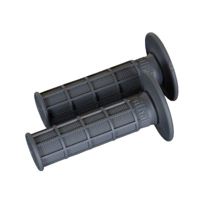 Pair of Grips off-road Renthal Original Full Waffle Medium - grey scuro Pair of Grips off-road Renthal Original Full Waffle Medium - grey scuro