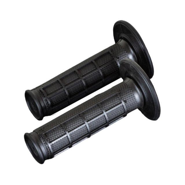 Pair of Grips off-road Renthal Dual Half Waffle - black R-G197