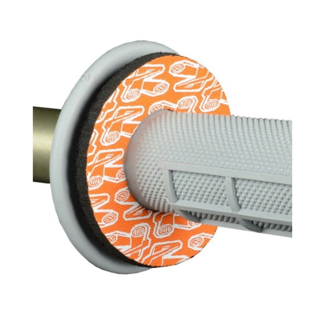 Pair of grip donuts Renthal orange R-G204