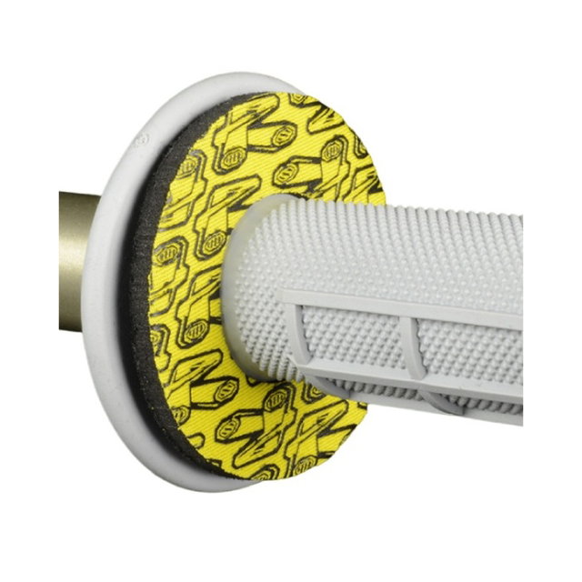 Pair of grip donuts Renthal yellow R-G205
