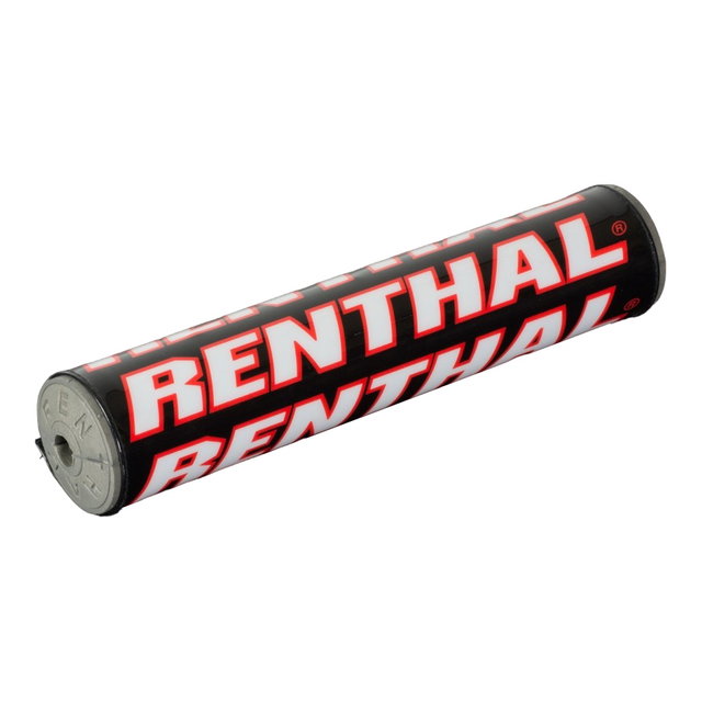 Handlebar pad Renthal black and red - Handlebar with crossbar R-P261