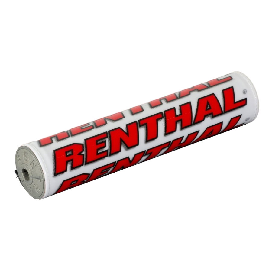 Handlebar pad Renthal white and red - Handlebar with crossbar Handlebar pad Renthal white and red - Handlebar with crossbar
