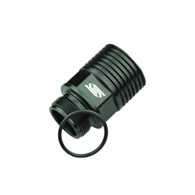 Brake master cylinder extension Husqvarna 350 FE (25-26) black - Scar RBCE500