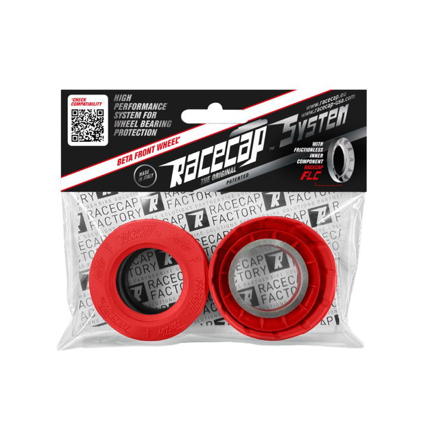 Racecap System Beta RR 390 (15-26) red front RCS-FR-B