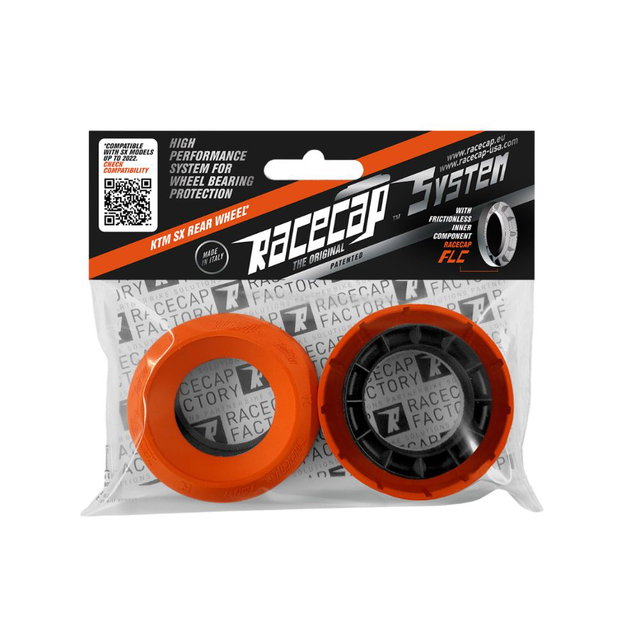Racecap System Husqvarna 125 TC (16-22) orange rear RCS25-RA