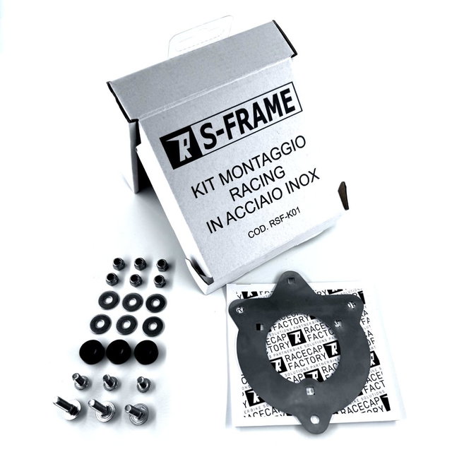 Racecap S-Frame license plate holder - racing tail mounting kit RSF-K01