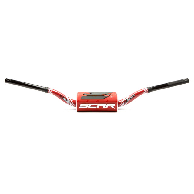 Handlebar Scar 28.6 mm O2 Graphic Colour bend RC red-red S9112RD-RD