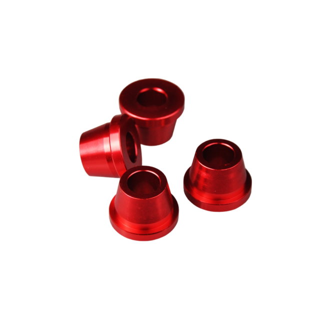 Rubber killers in ergal Honda CRF 250 RX (19-25) red SCCRF