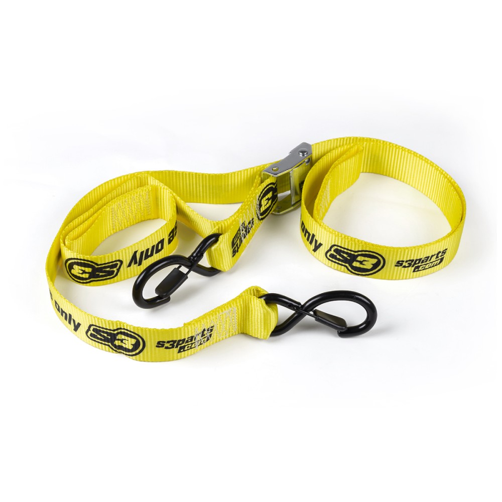 Single motorcycle strap Tie Down S3 yellow Single motorcycle strap Tie Down S3 yellow
