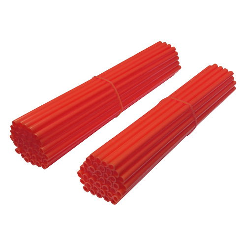 Set of 80 spoke covers red SKSK.FR