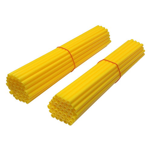 Set of 80 spoke covers yellow SKSK.NG