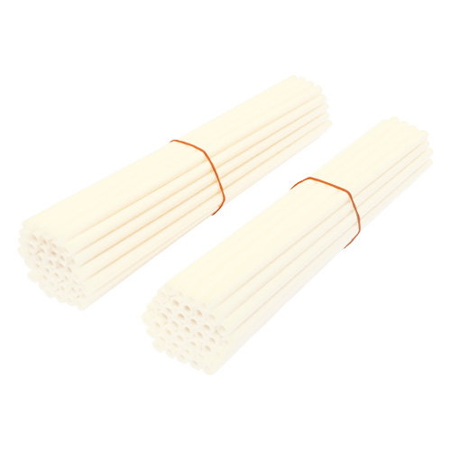 Set of 80 spoke covers white Set of 80 spoke covers white