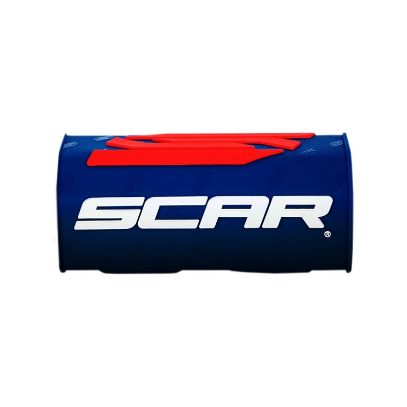 Handlebar pad Scar dark blue and white - Handlebar without crossbar Handlebar pad Scar dark blue and white - Handlebar without crossbar