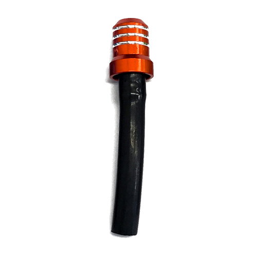 Fuel tank vent with short hose orange STST.A