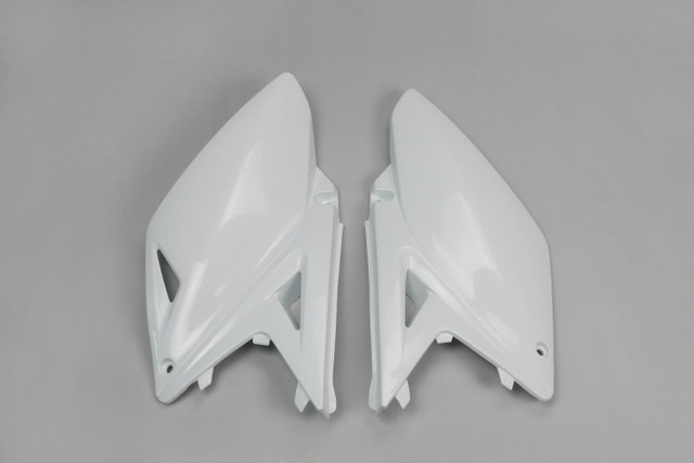Side number plates Suzuki RMZ 250 (10-18) white* SU04929-041