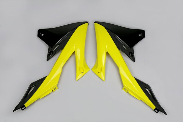 Radiator Shrouds Suzuki RMZ 450 (18-26) yellow and black* SU04941-999
