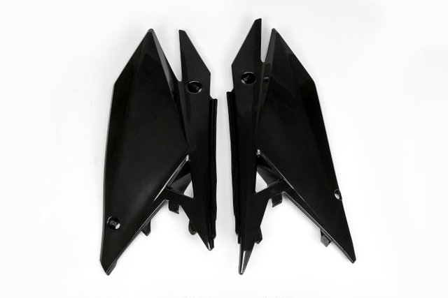 Side number plates Suzuki RMZ 250 (19-26) black SU04942-001