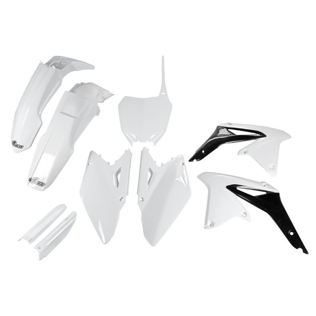 Plastics kit Suzuki RMZ 450 (08-17) - colour white SUKIT409F-041