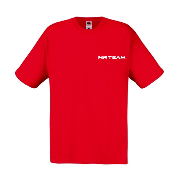 T-shirt NRTeam red - Size L TSHR.R-L