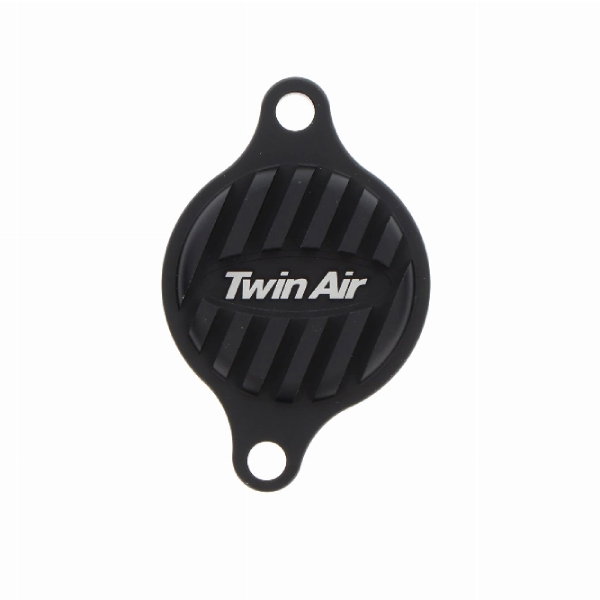 Oil filter cover Suzuki RMZ 450 (05-25) black - Twin Air TW-160330