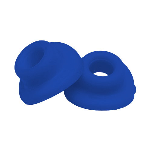 Pair of inner tube valve rubbers blue VRSL.B
