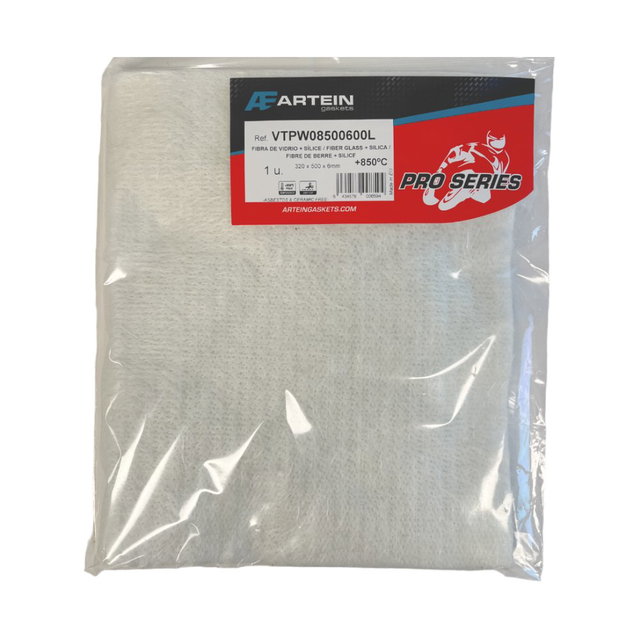 Fiberglass packing sheet Artein 32cm x 50cm universal 850°C VTPW08500600L