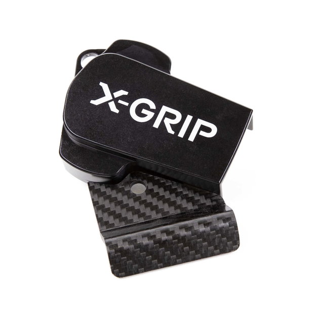 TPS Guard KTM 150 EXC (24-25) black + carbon - X-Grip XG-2663-001