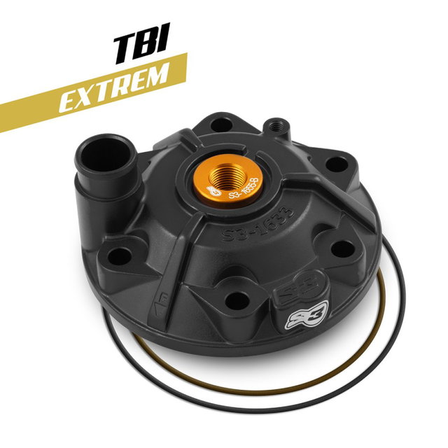 Cylinder head S3 Husqvarna 250 TC (23-27) - Extreme black XTR-3361-250-B