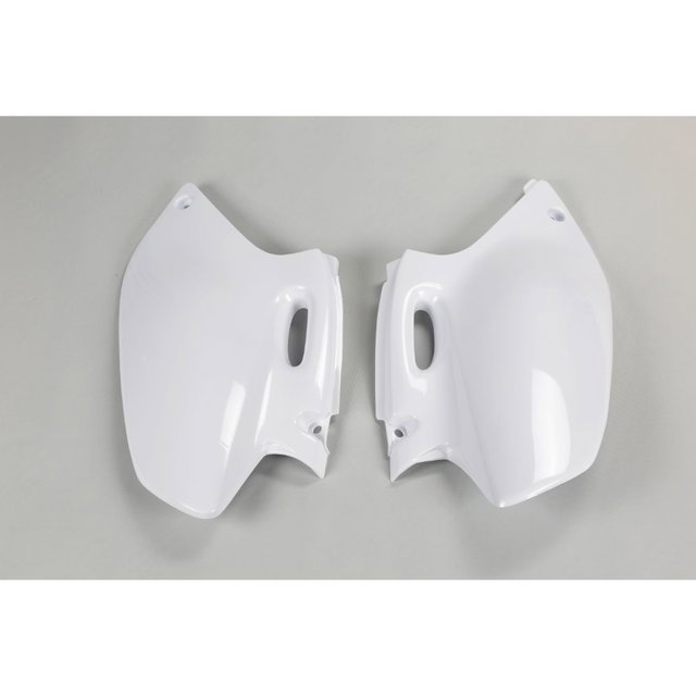 Side number plates Yamaha WR 250 F (01-02) white* YA03811-046