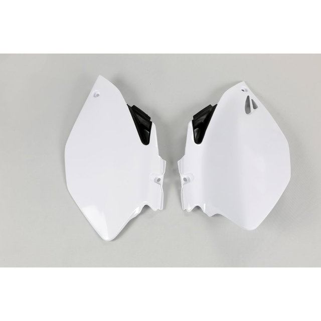 Side number plates Yamaha YZ 250 F (06-09) white e black* YA03883-046