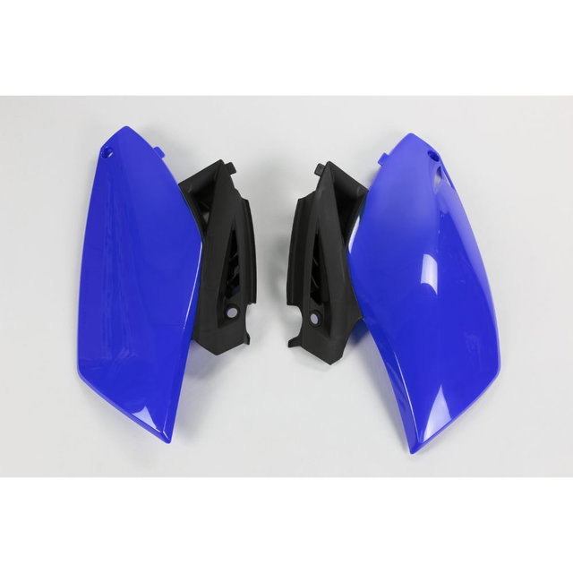 Side number plates Yamaha YZ 250 F (10-13) blue e black YA04812-089